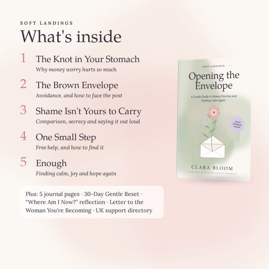 Opening the Envelope: A Gentle Guide to Money Worries and Finding Calm Again (PDF + Printable Journal Pages)