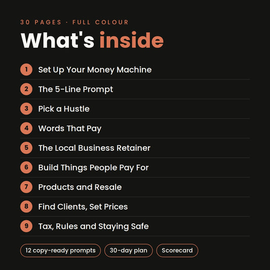 Prompt Rich: Turn Claude into a side income (eBook)
