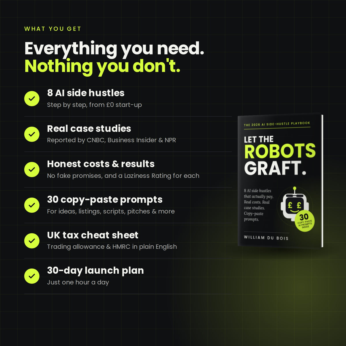 Let The Robots Graft: The 2026 AI Side-hustle Playbook (eBook)