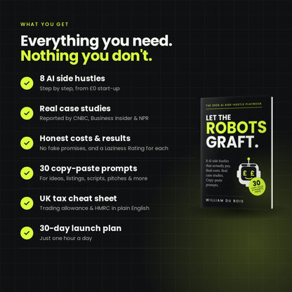 Let The Robots Graft: The 2026 AI Side-hustle Playbook (eBook)
