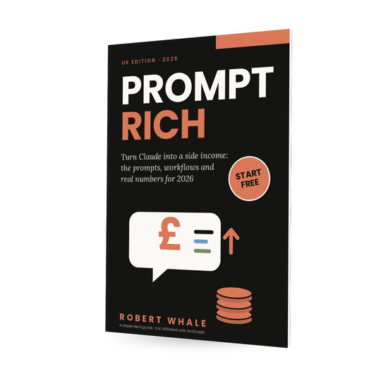 Prompt Rich: Turn Claude into a side income (eBook)