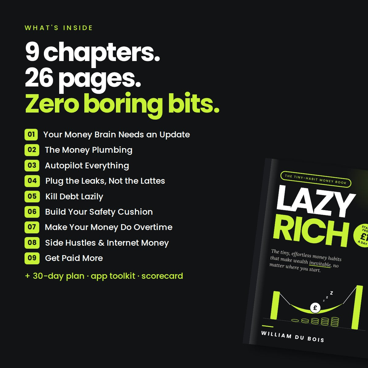 Lazy Rich: The Tiny-Habit Money Book (eBook)