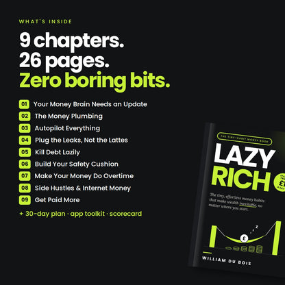 Lazy Rich: The Tiny-Habit Money Book (eBook)