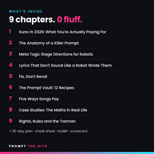 Prompt the Hits: Master Suno AI (eBook)