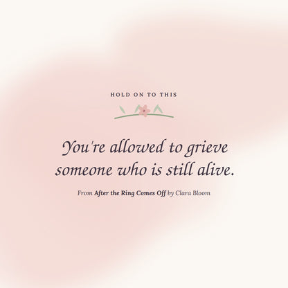 After the Rings Comes Off: A Gentle Guide to Surviving Divorce and Finding Yourself Again (PDF + Printable Journal Pages)