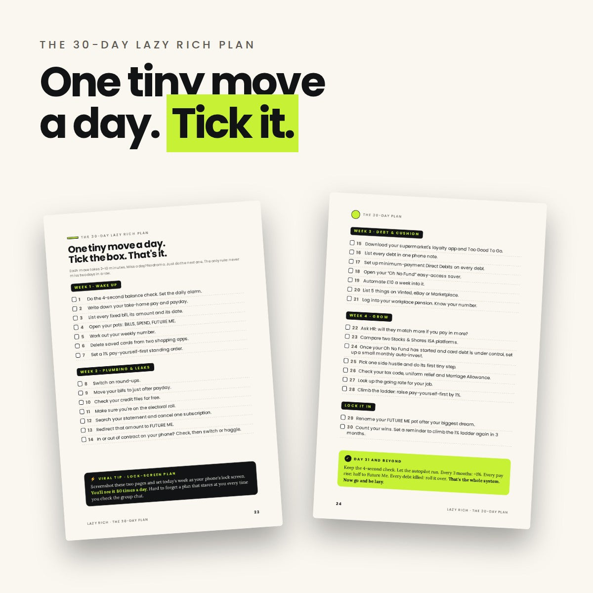 Lazy Rich: The Tiny-Habit Money Book (eBook)