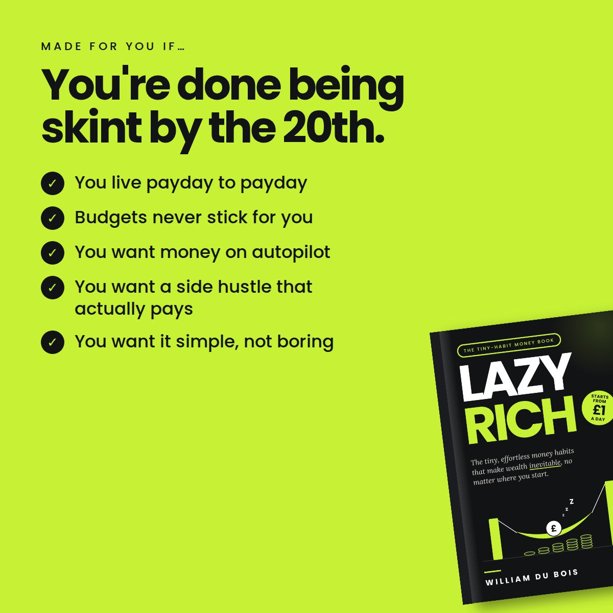 Lazy Rich: The Tiny-Habit Money Book (eBook)
