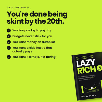 Lazy Rich: The Tiny-Habit Money Book (eBook)